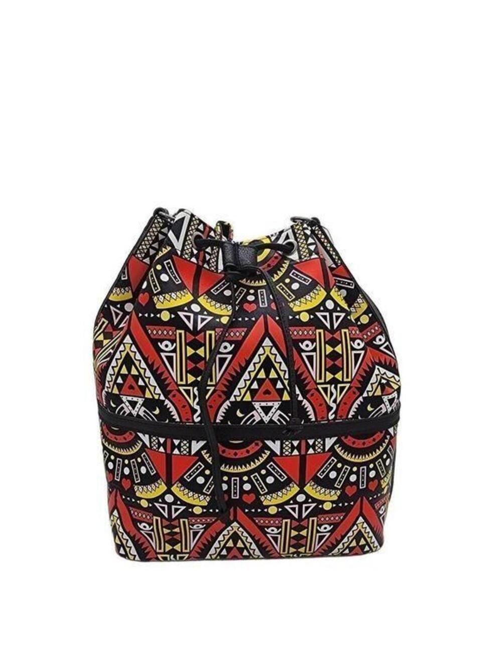 New Look Lady's Large African Print Handbag